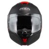 Kask Motocyklowy Nzi Combi 3 Duo Solid Nouveau Matt Black